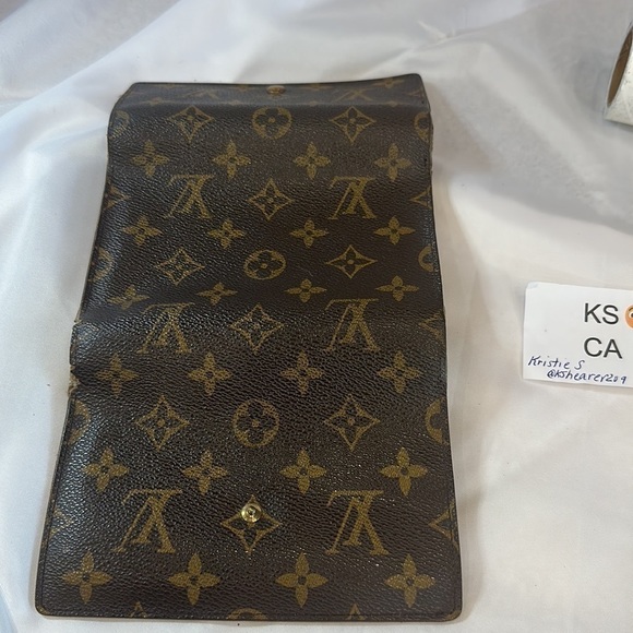 Auth Louis Vuitton Porte Tresor Etui used fair/good condition - Picture 5 of 16